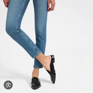 Everlane The Modern Penny Loafer Mule in Size 6.5 Black